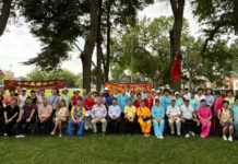 美中凤伦公所携手芝加哥太极欢乐队举办庆祝中华人民共和国成立77周年暨中秋联谊野餐会